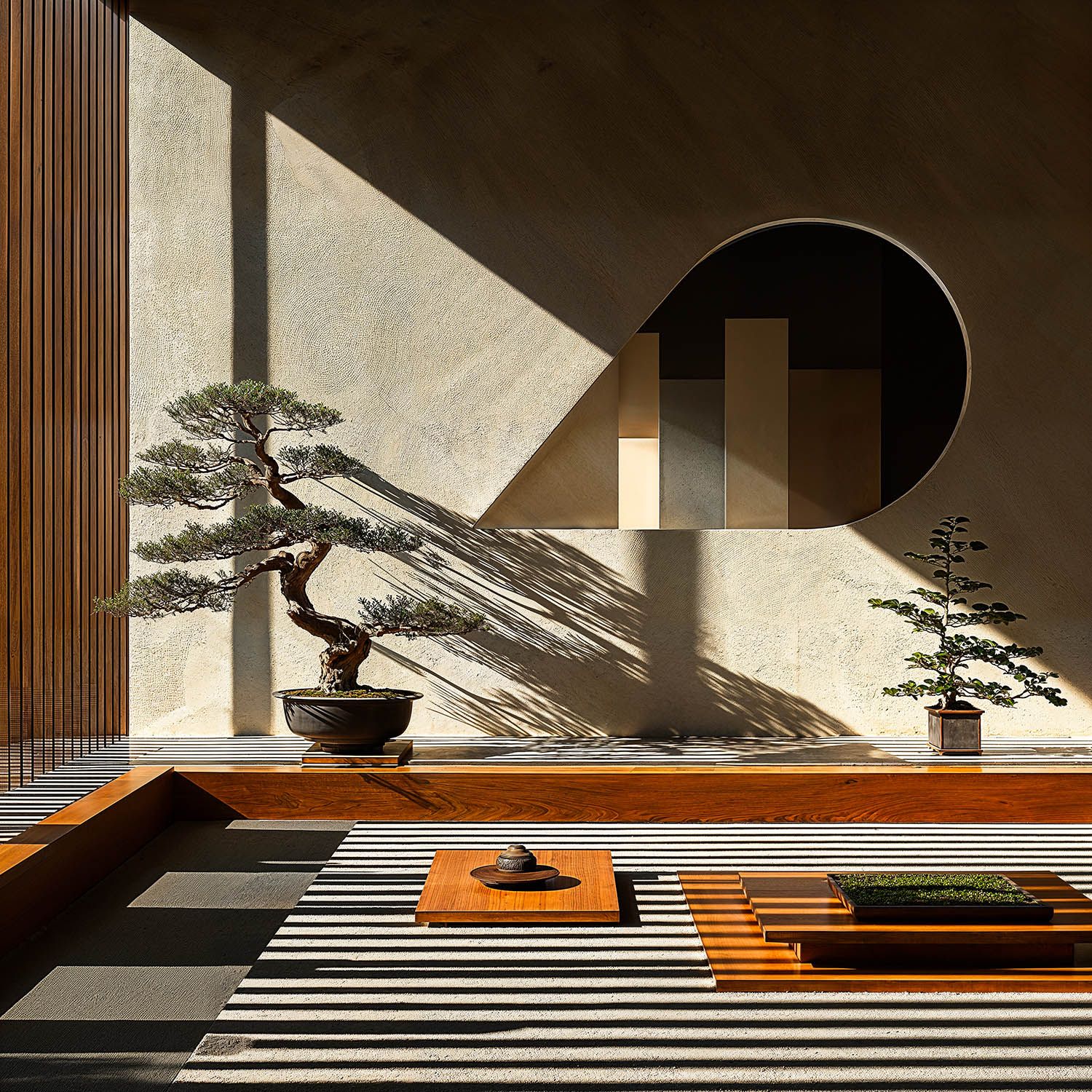 Hibiki bottle in a minimal Japanese decor scene with warm natural light — Chronos Studio.