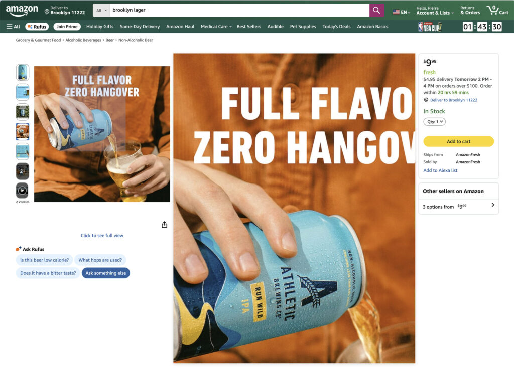 Amazon Product Photography Requirements: 2025 Compliance Guide 3 Athletic brewing company on amazon